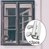 Maxbell Sliding Door Window Locks Round Handle Safety for Window Cabinet Living Room