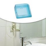 Maxbell Weatherproof Outlet Cover Outdoor Plug and Receptacle Protector for Bathroom Clear Blue