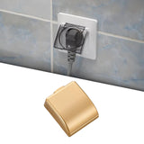 Maxbell Weatherproof Outlet Cover Outdoor Plug and Receptacle Protector for Bathroom Gold