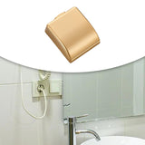 Maxbell Weatherproof Outlet Cover Outdoor Plug and Receptacle Protector for Bathroom Gold