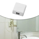 Maxbell Weatherproof Outlet Cover Outdoor Plug and Receptacle Protector for Bathroom White