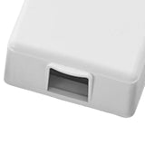 Maxbell Weatherproof Outlet Cover Outdoor Plug and Receptacle Protector for Bathroom White