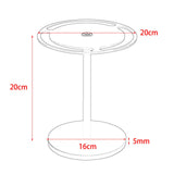 Maxbell Sunglasses Display Stand Office Desk Collection Acrylic Glasses Storage Rack clear