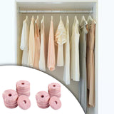 Maxbell 10 Pieces Cedar Blocks Wood Cedar Balls for Drawers Clothes Storage Wardrobe 4.8cmx0.9cm