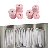 Maxbell 10 Pieces Cedar Blocks Wood Cedar Balls for Drawers Clothes Storage Wardrobe 4.8cmx0.9cm