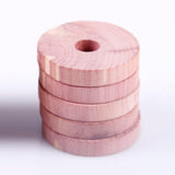 Maxbell 10 Pieces Cedar Blocks Wood Cedar Balls for Drawers Clothes Storage Wardrobe 4.8cmx0.9cm