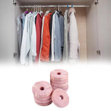 Maxbell 10 Pieces Cedar Blocks Wood Cedar Balls for Drawers Clothes Storage Wardrobe 4.8cmx0.9cm