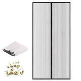 Maxbell Magnetic Door Curtain Portable Mesh Curtain for Office Doorways Drawing Room 120cmx210cm