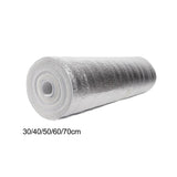 Maxbell Insulation Foil Aluminum Foil Foam Pad Walls Winter Radiator Reflective Film 30cmx5M