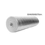 Maxbell Insulation Foil Aluminum Foil Foam Pad Walls Winter Radiator Reflective Film 30cmx5M