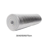 Maxbell Insulation Foil Aluminum Foil Foam Pad Walls Winter Radiator Reflective Film 30cmx5M