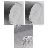 Maxbell Insulation Foil Aluminum Foil Foam Pad Walls Winter Radiator Reflective Film 30cmx5M
