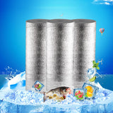 Maxbell Insulation Foil Aluminum Foil Foam Pad Walls Winter Radiator Reflective Film 30cmx5M