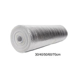 Maxbell Insulation Foil Aluminum Foil Foam Pad Walls Winter Radiator Reflective Film 30cmx5M