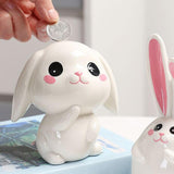 Maxbell Ceramic Piggy Bank Desktop Ornaments Coin Saving Box for Women Kids Children Style A