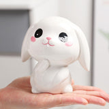 Maxbell Ceramic Piggy Bank Desktop Ornaments Coin Saving Box for Women Kids Children Style A