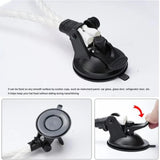 Maxbell Hat Rack with Suction Cup Hat Mounts for Your Vehicle for Cabinet Windshield White