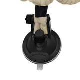 Maxbell Hat Rack with Suction Cup Hat Mounts for Your Vehicle for Cabinet Windshield White