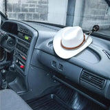 Maxbell Hat Rack with Suction Cup Hat Mounts for Your Vehicle for Cabinet Windshield Grey