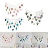 Maxbell Macrame Wall Hanging Woven Tapestry Bohemian Wall Art Decor for Nursery Room Pink
