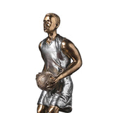 Maxbell Basketball Players Statue Collectible Figurines Gift Cabinet Resin Sculpture Style A