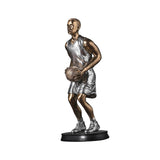 Maxbell Basketball Players Statue Collectible Figurines Gift Cabinet Resin Sculpture Style A