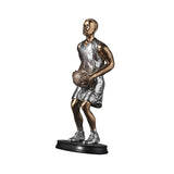 Maxbell Basketball Players Statue Collectible Figurines Gift Cabinet Resin Sculpture Style A