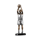 Maxbell Basketball Players Statue Collectible Figurines Gift Cabinet Resin Sculpture Style B