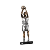 Maxbell Basketball Players Statue Collectible Figurines Gift Cabinet Resin Sculpture Style B