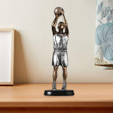 Maxbell Basketball Players Statue Collectible Figurines Gift Cabinet Resin Sculpture Style B