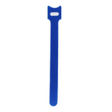 Maxbell 50 Pieces Releasable Cable Ties Removable Heavy Duty Fastening Hook and Loop blue