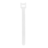 Maxbell 50 Pieces Releasable Cable Ties Removable Heavy Duty Fastening Hook and Loop white
