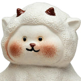 Maxbell Tea Pet Ornament Art Sheep Statue for Tea Decoration Tea Accessories Bedroom Style B