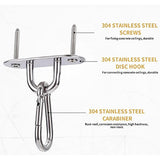 Maxbell Wall Ceiling Mount Bracket Playground Fitness Equipment Porch Suspension Kit Diameter 6mm