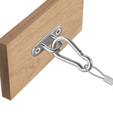 Maxbell Wall Ceiling Mount Bracket Playground Fitness Equipment Porch Suspension Kit Diameter 6mm