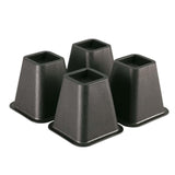 Maxbell Furniture Riser Stackable Anti Scratch Sofa Chair Leg Lifts for Table Couch 4 pieces