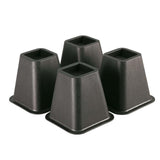 Maxbell Furniture Riser Stackable Anti Scratch Sofa Chair Leg Lifts for Table Couch 4 pieces