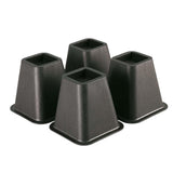 Maxbell Furniture Riser Stackable Anti Scratch Sofa Chair Leg Lifts for Table Couch 4 pieces