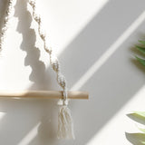 Maxbell Boho Towel Rack Bedroom Tissue Roll Hanger Hotel Macrame Toilet Paper Holder