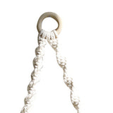 Maxbell Boho Towel Rack Bedroom Tissue Roll Hanger Hotel Macrame Toilet Paper Holder