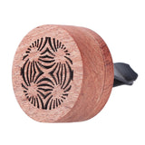 Maxbell Wooden Non Electric Diffused Car Diffuser Vent Clip for Wardrobe Toilet Desk B