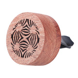 Maxbell Wooden Non Electric Diffused Car Diffuser Vent Clip for Wardrobe Toilet Desk B