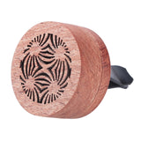 Maxbell Wooden Non Electric Diffused Car Diffuser Vent Clip for Wardrobe Toilet Desk B