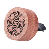 Maxbell Wooden Non Electric Diffused Car Diffuser Vent Clip for Wardrobe Toilet Desk B