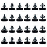 Maxbell 1/4inch Thread Adjustable Furniture Levelers Adjustable Table Chair Levelers