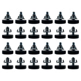 Maxbell 1/4inch Thread Adjustable Furniture Levelers Adjustable Table Chair Levelers