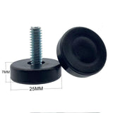 Maxbell 1/4inch Thread Adjustable Furniture Levelers Adjustable Table Chair Levelers