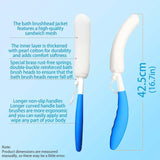 Maxbell Bath Back Brush AntiSlip Long Handle Easily Reach for Men Women Back Scrubber