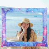 Maxbell Inflatable Photo Frame 29.5"x25.6" Hawaiian Party Decoration Photo Booth Props
