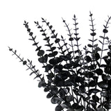 Maxbell 20 Pieces Artificial Eucalyptus Leaves Large Bunch for Office Garden